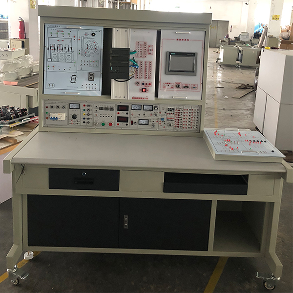 網絡型PLC實驗臺（變頻+步進+伺服+觸摸屏+電氣控制）